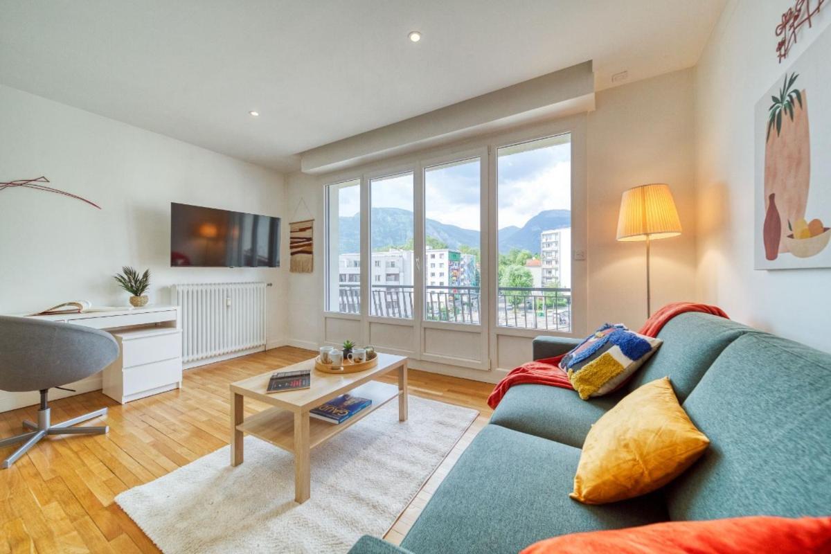 Le Joli Stade, Appartement Avec Magnifique Vue, Grenoble, Rhone Alpes Екстер'єр фото